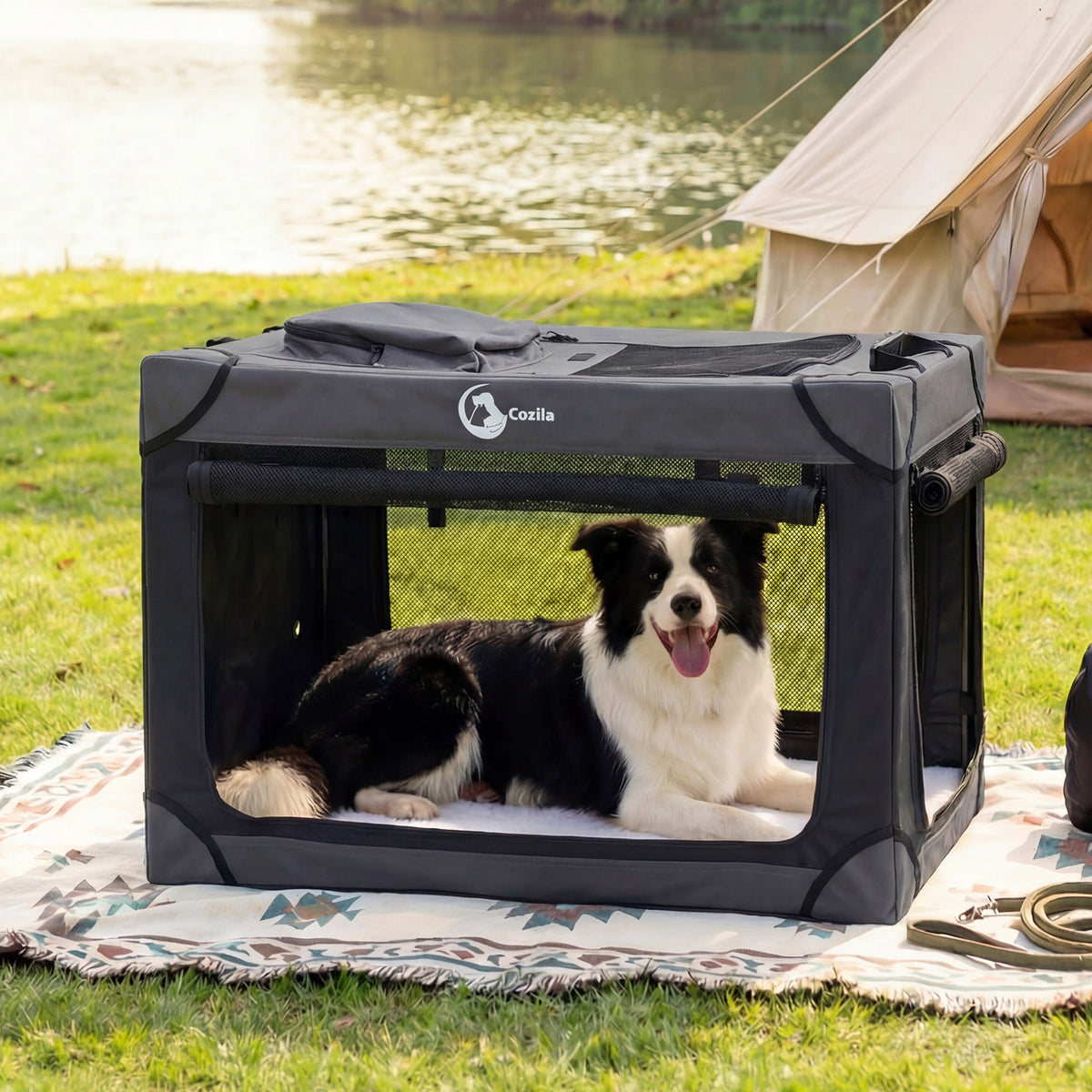 Portable Collapsible Soft Dog Crate for Dogs