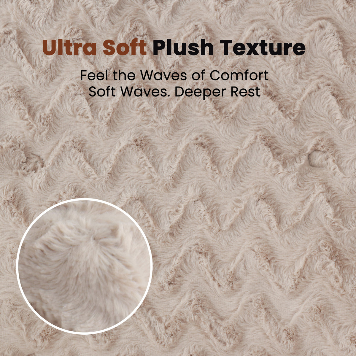 Plush Pet Mat for Dogs & Cats, Soft Cozy Dog Bed Mat for Elevated Dog Beds, Sofa, Floor & Car, Fluffy Pet Sleeping Pad for Home, Travel & Outdoor Use